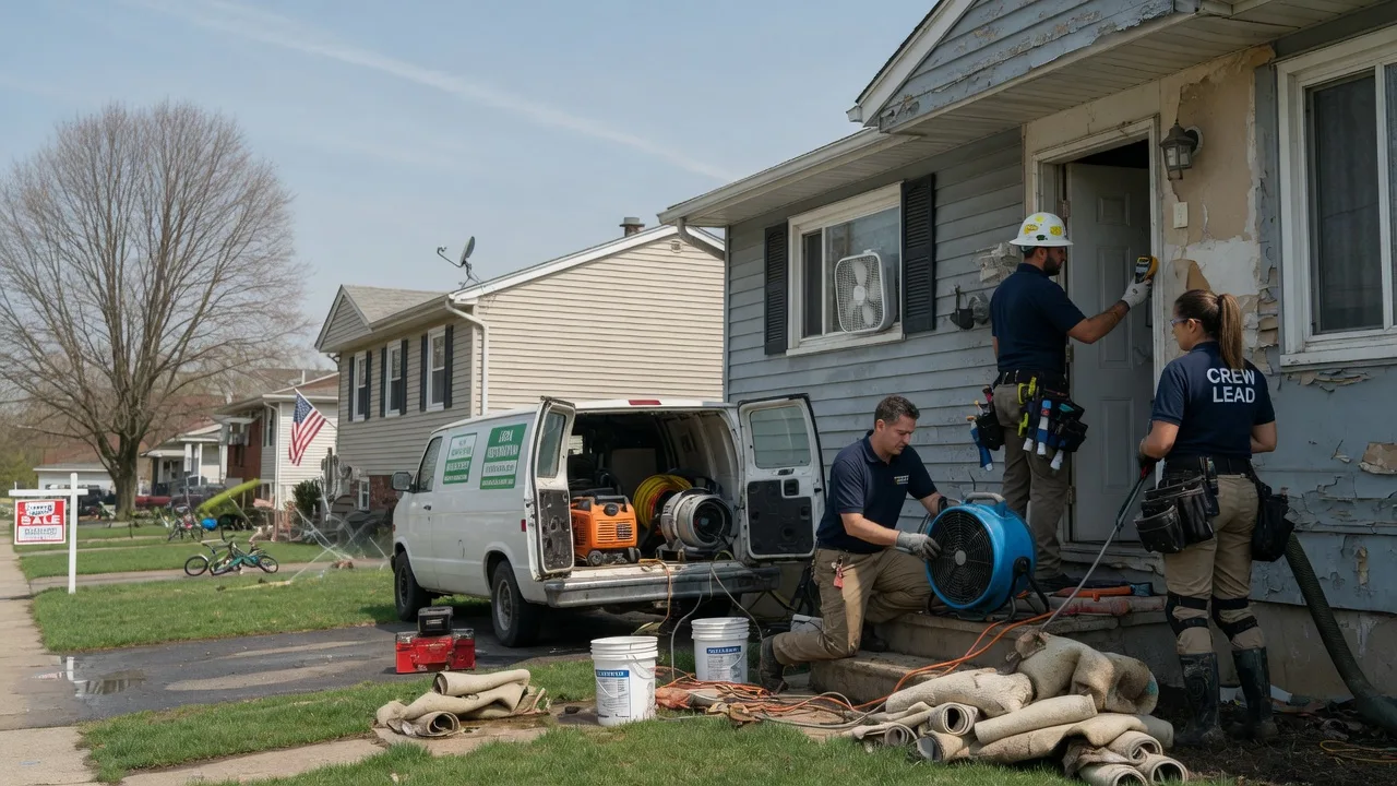 Flood Cleanup in West Harwich, MA near me
